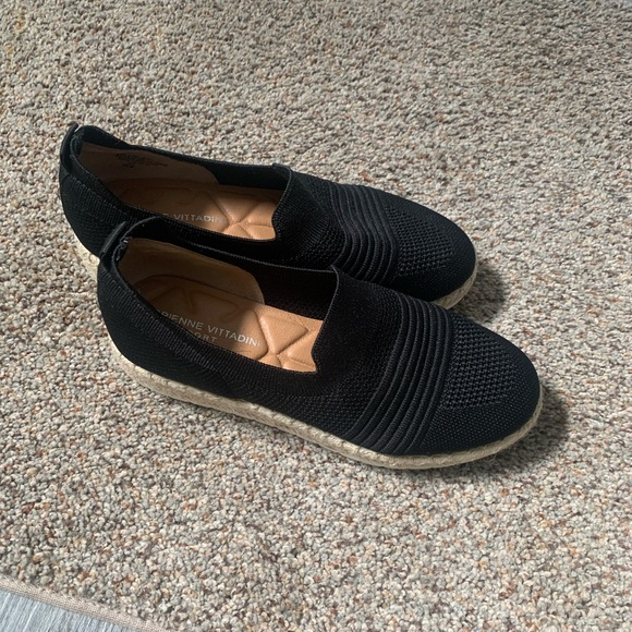 Adrienne Vittadini Sport Knit Espadrille Platform Sandal - Size 7.5 - Picture 4 of 5